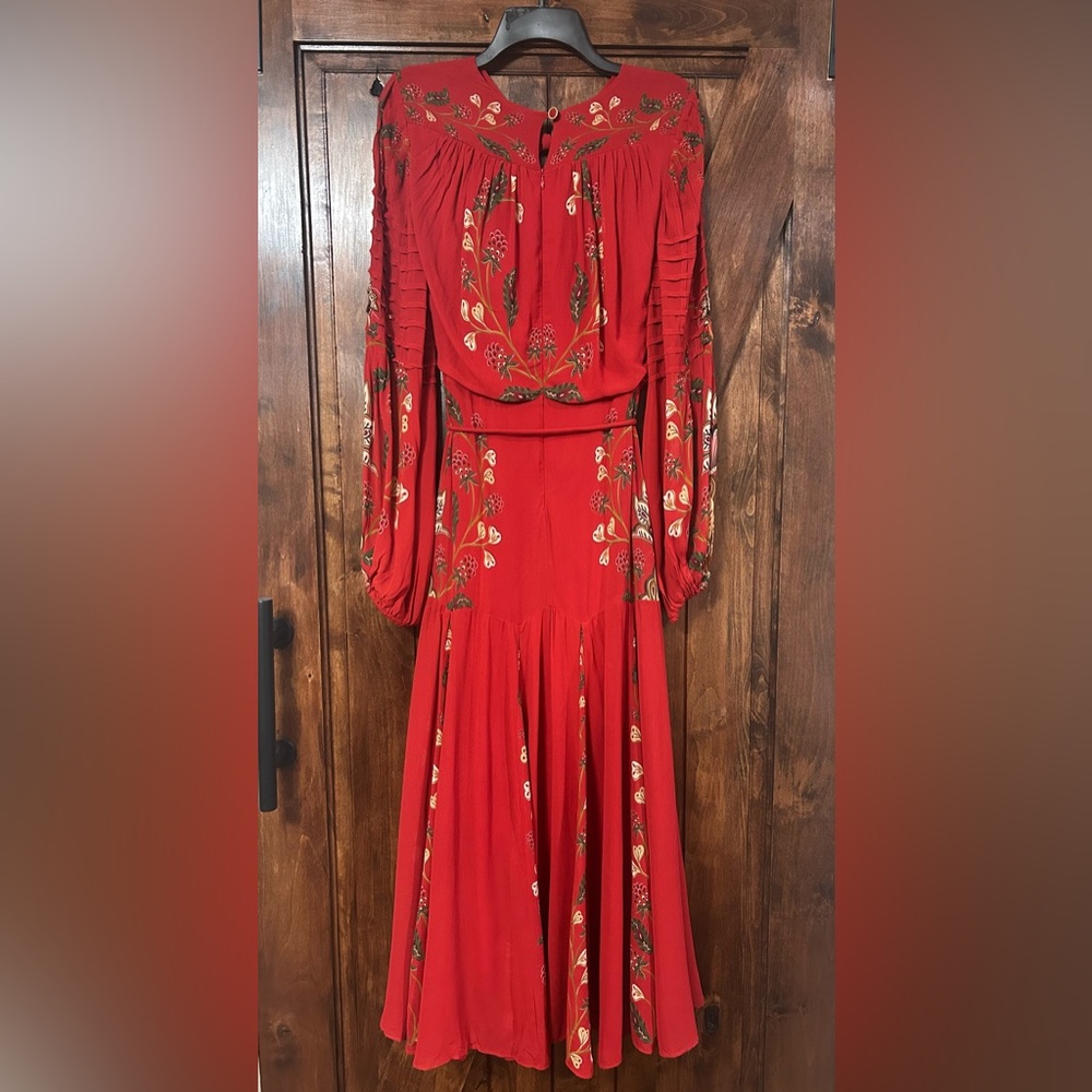 FARM Rio Berry Garden Long Sleeve Dress - Picture 11 of 13